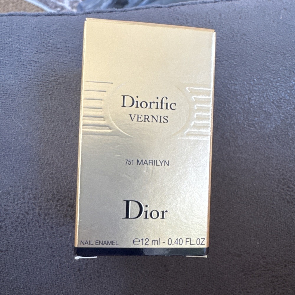 Dior Diorific Nail Polish 751 Marilyn 12ml .40fl Oz New